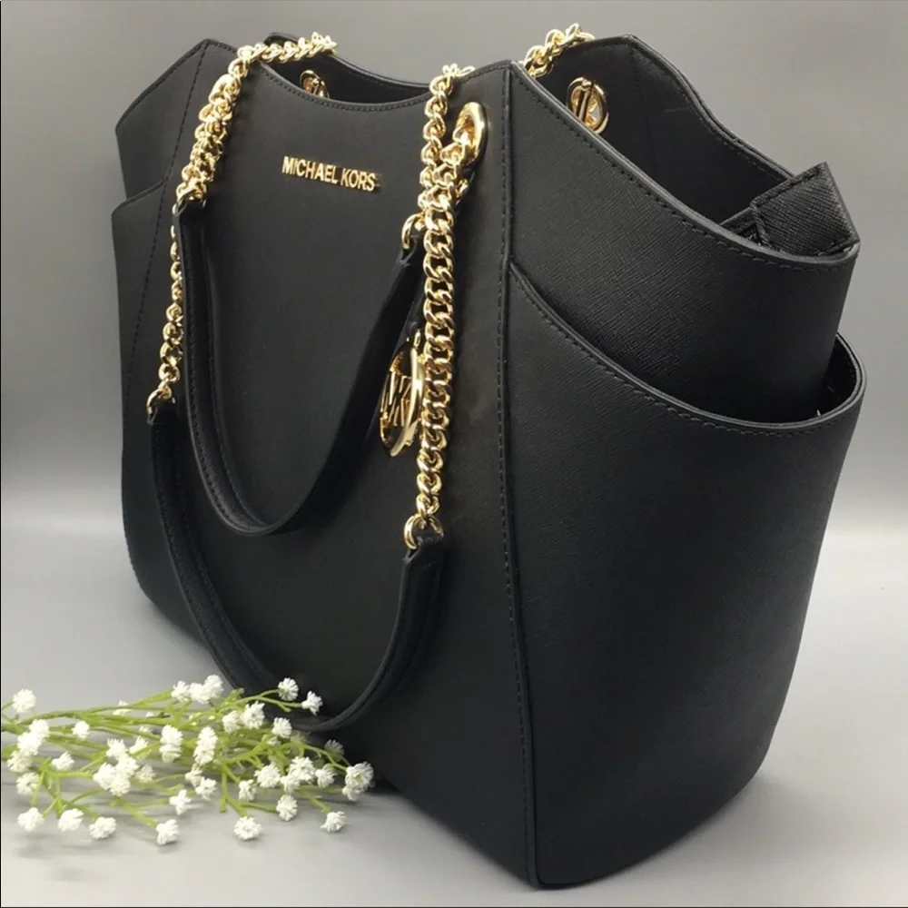 Michael Kors Jet Set Travel LG Chain Shoulder Tote